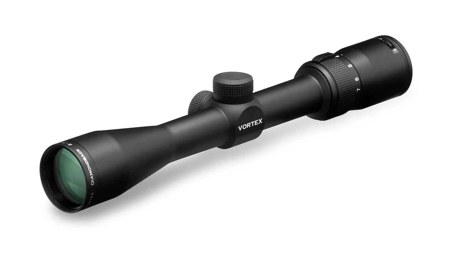 Diamondback® 2-7x35 Rimfire V-Plex (MOA) Reticle | 1 inch Tube