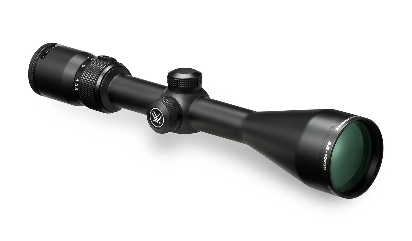 Diamondback® 3.5-10x50 Dead-Hold® BDC (MOA) Reticle | 1inch Tube