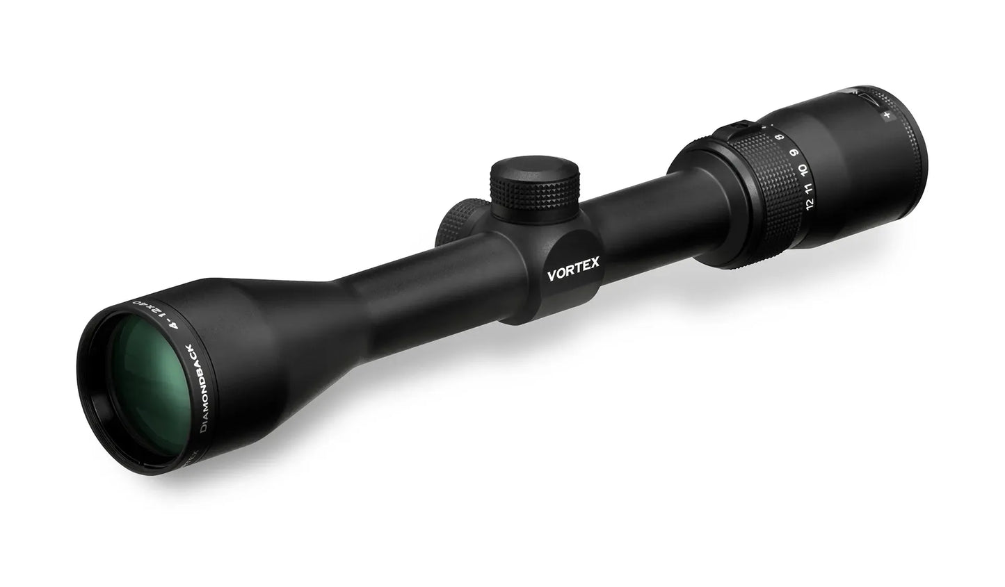 Diamondback® 4-12x40 Dead-Hold® BDC (MOA) Reticle | 1inch Tube