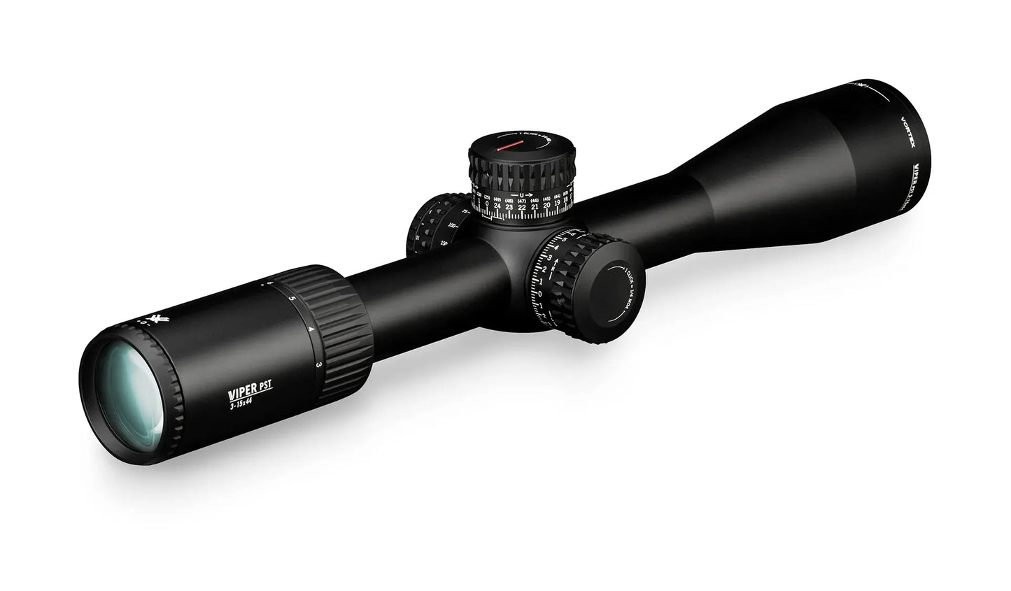 Viper® PST™ Gen II 3-15x44 EBR-4 (MOA) Reticle | 30mm Tube