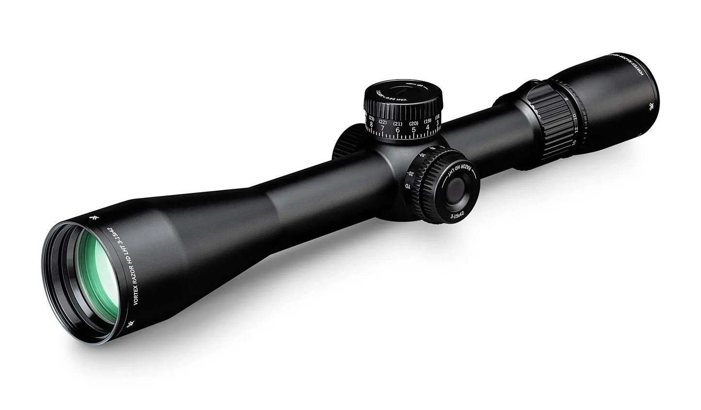 Razor® HD LHT™ 3-15x42 HSR-5i (MRAD) Reticle