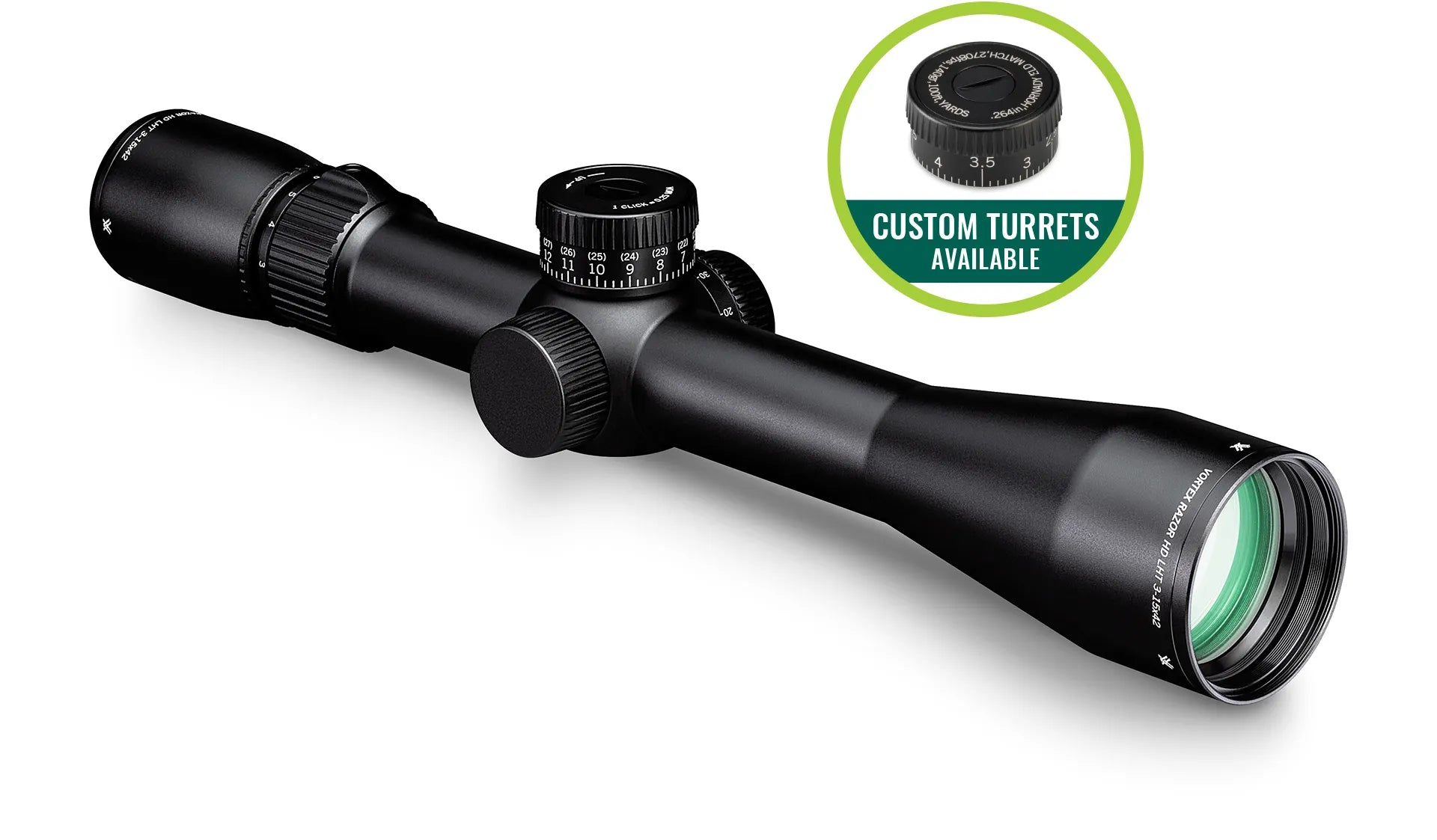 Razor® HD LHT™ 3-15x42 HSR-5i (MOA) Reticle – Alpha Hunting and Outdoors