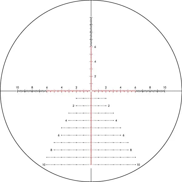 Razor® HD Gen III 6-36x56 FFP EBR-7D (MRAD) Reticle