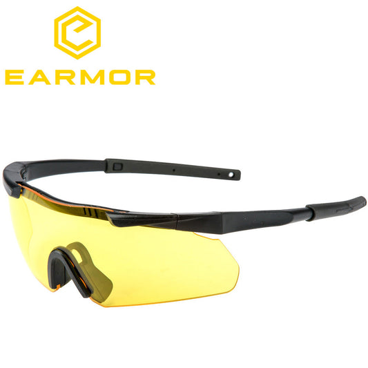 Earmor 400 Uv Protection Impact Resistant Blade Style Shooting Glasses