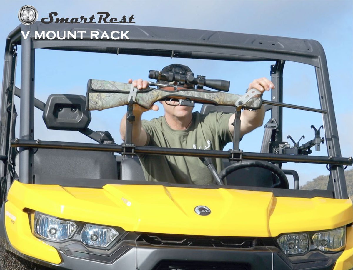 Alpha Gun Rack SmartRest V Rack Gun Rack – Alpha Hunting and Outdoors