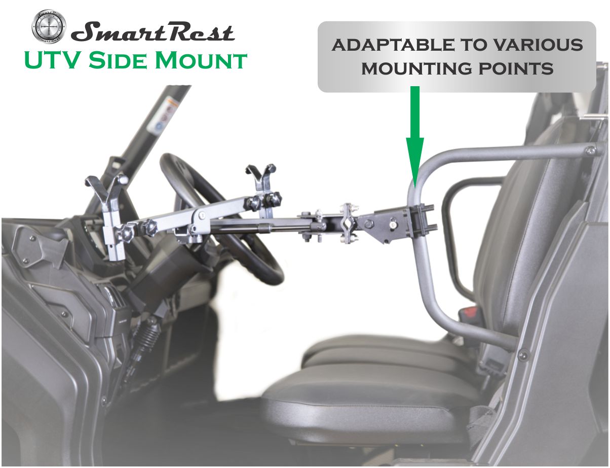 SmartRest UTV Gun Rack - Side Mount